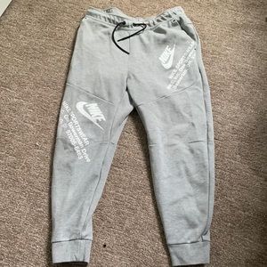 Grey Nike Tech Fleece Pants